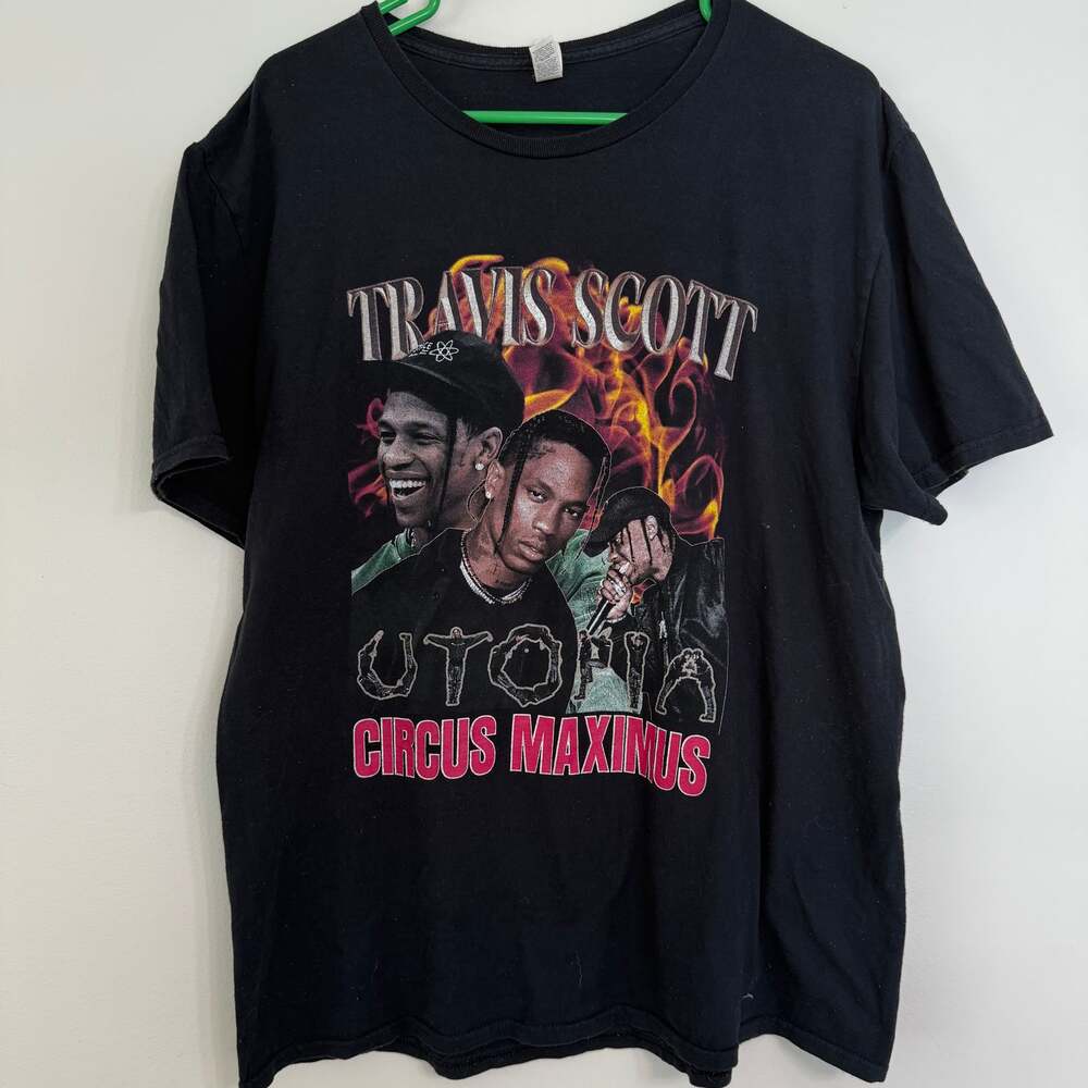 Travis Scott Utopia Tour Circus Maximus Concert T-Shirt